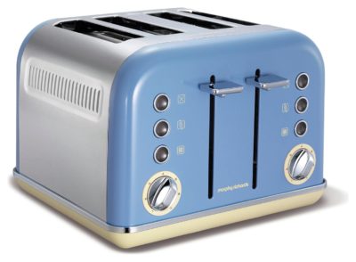Morphy Richards 242007 Retro Toaster - Blue.